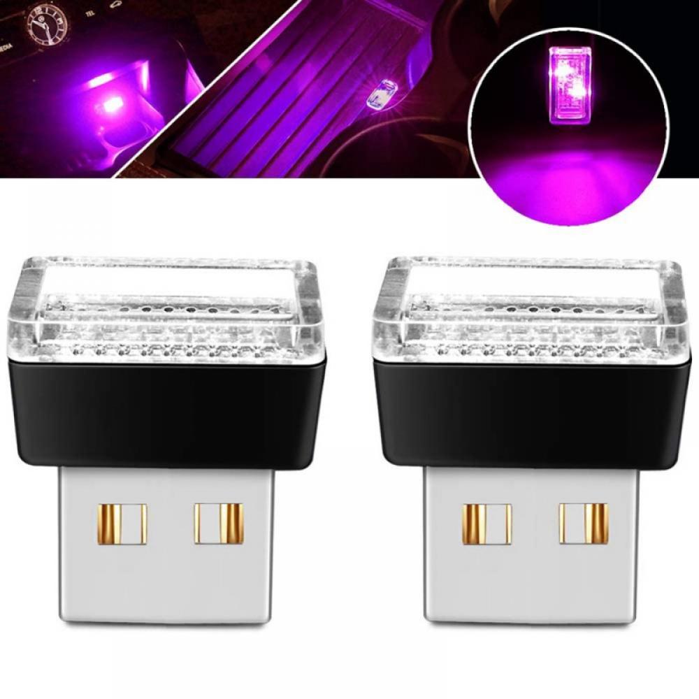 Details about / USB Mini LED Car Light Auto Interior Atmosphere Light Plug Decorative Lights